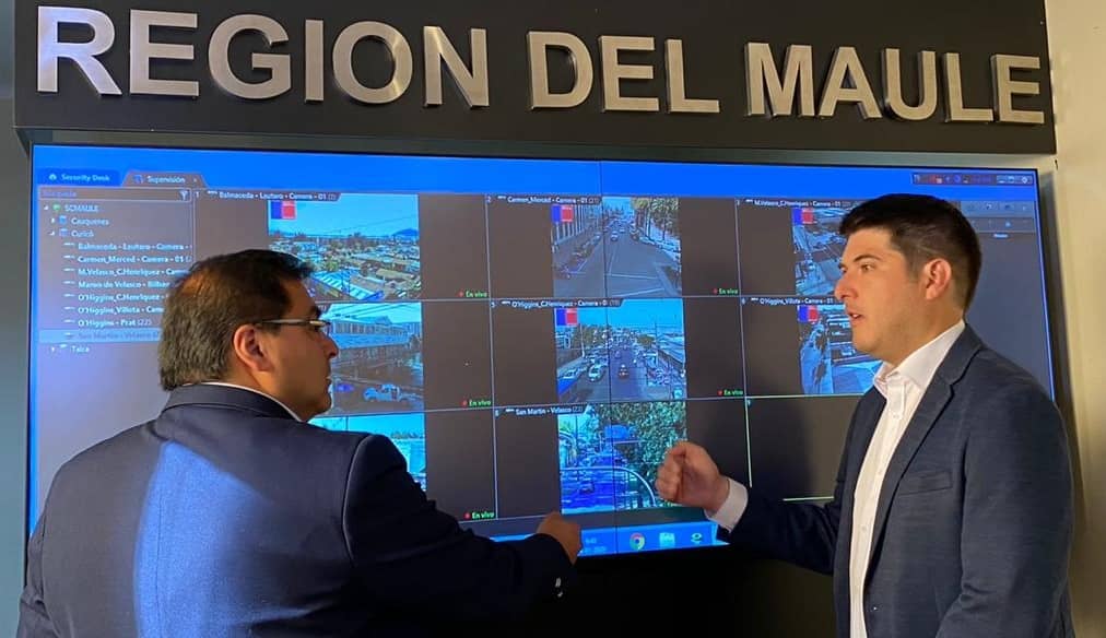 Comenzaron a funcionar dos nuevas cámaras para el control de tránsito en Curicó