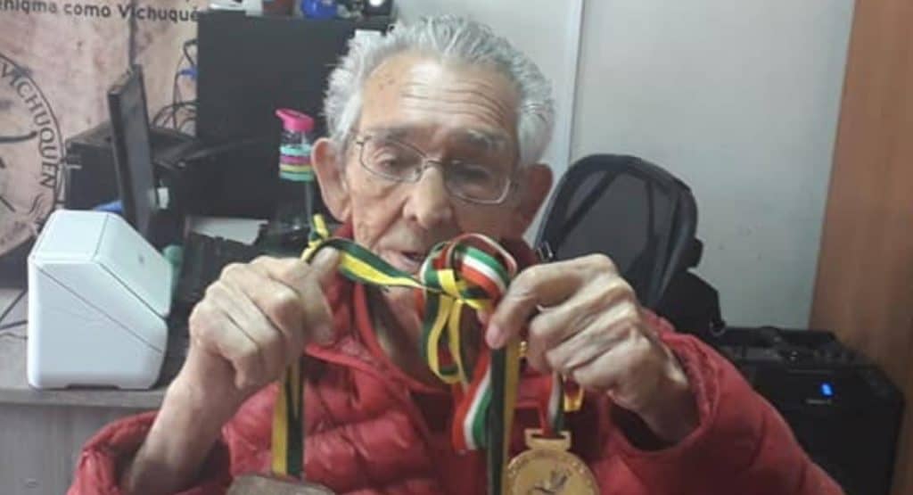 Destacado atleta de Vichuquén está próximo a cumplir 100 años