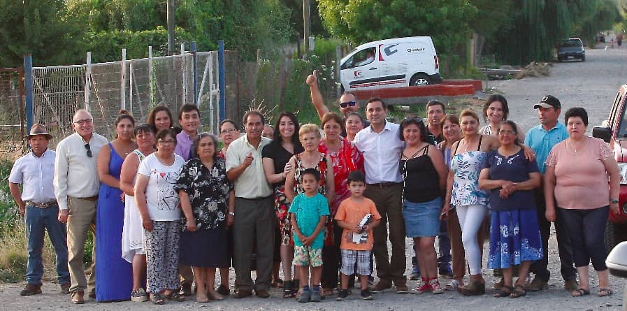 Comenzaron trabajos previos de pavimentación en el callejón El Sauce del sector La Obra de Curicó