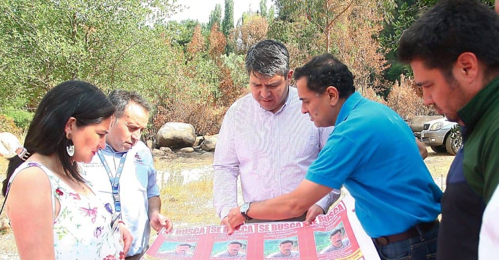 Municipalidad de Curicó se sumó a búsqueda de hombre desaparecido en Potrero Grande