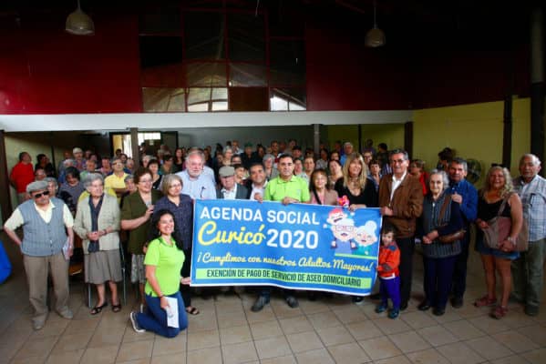 Parte exención de pago de aseo para adultos mayores en Curicó