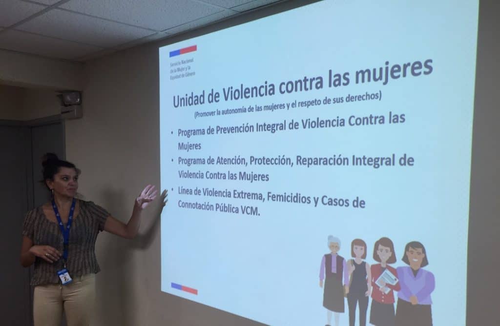 Inspectores de Seguridad Pública de Curicó se capacitaron en temáticas de violencia intrafamiliar