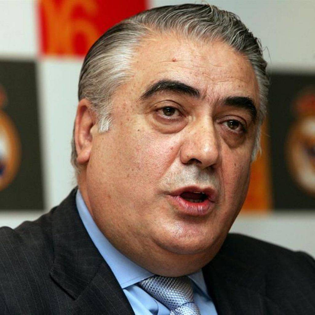 Muere ex presidente del Real Madrid por COVID-19