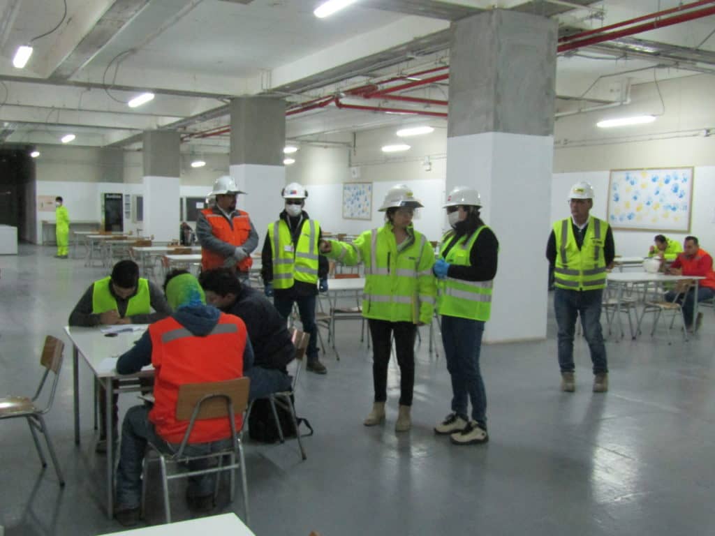 Dirección Regional del Trabajo fiscalizó a empresa constructora del Hospital de Curicó
