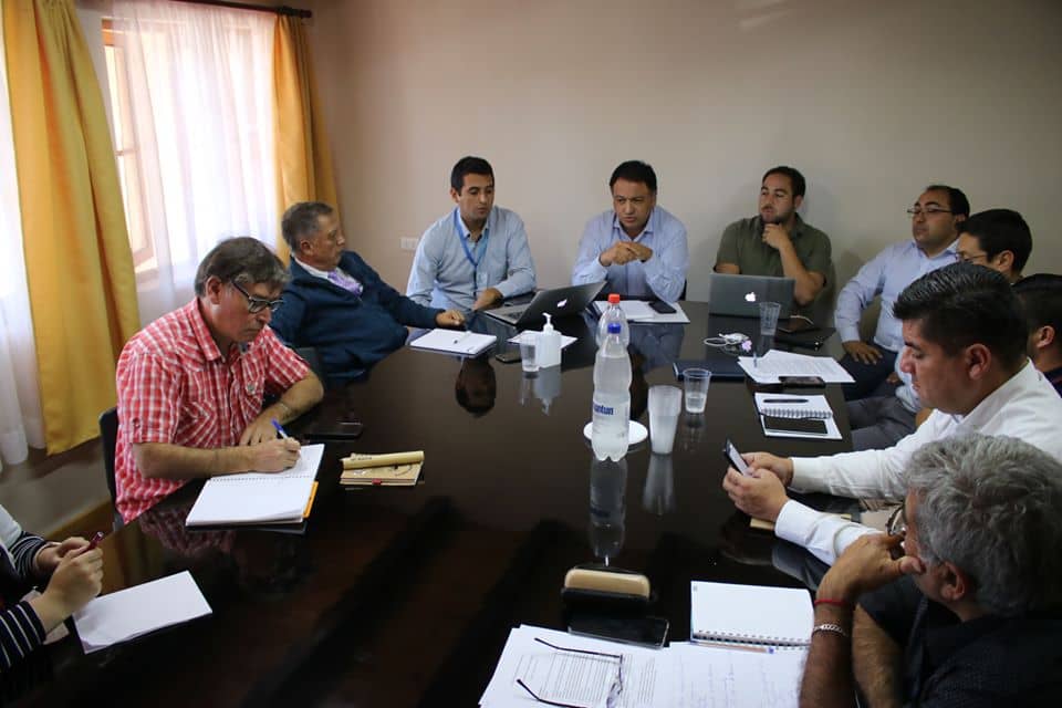 Municipio de Licantén visitó colegios y participó de reunión del Comité Operativo de Emergencia