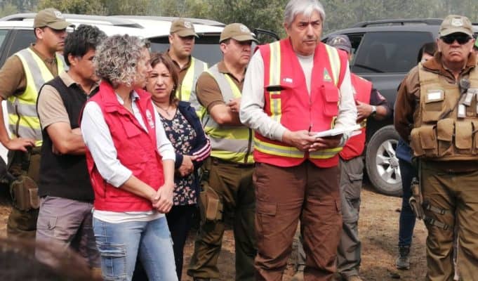 Alcaldesa de Molina pide ayuda al Gobierno: "Se quema todo el bosque nativo de una manera impresionante"