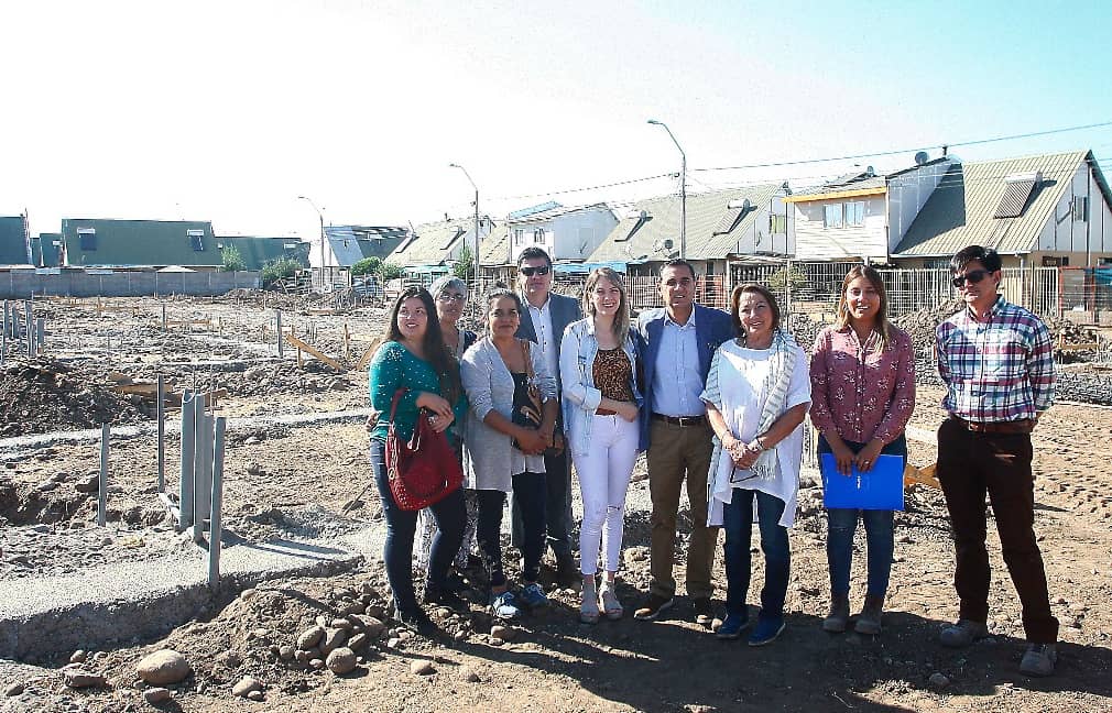 Comenzó construcción de viviendas del Grupo Habitacional “Los 21” en Curicó
