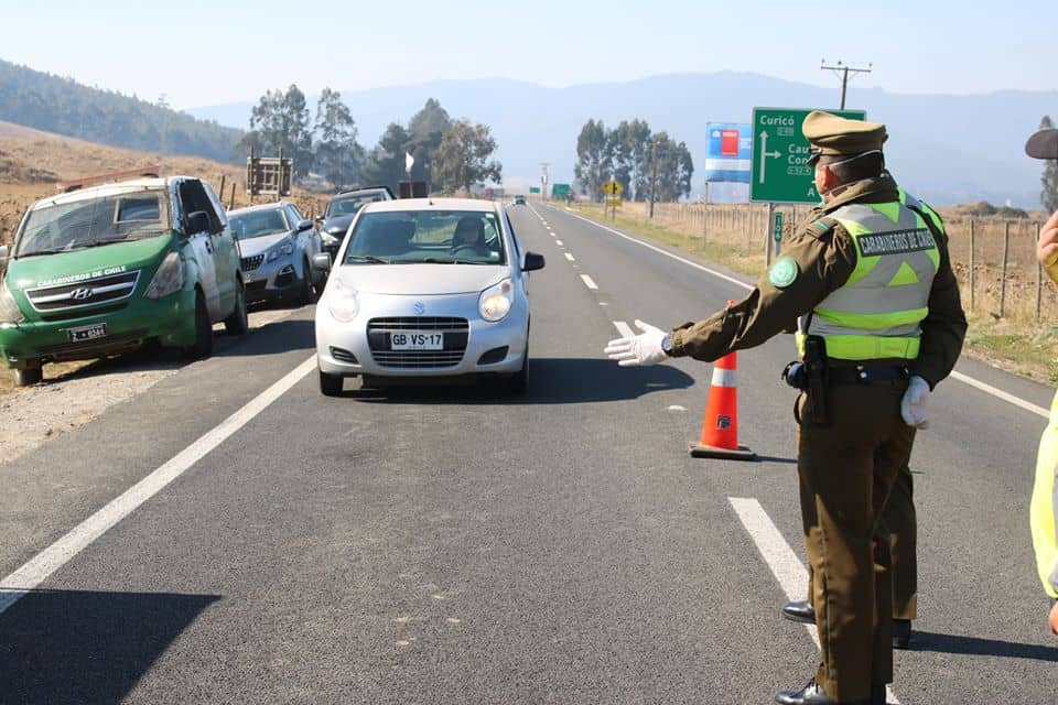 Municipalidad de Licantén instaló control sanitario en sector Los Cuervos
