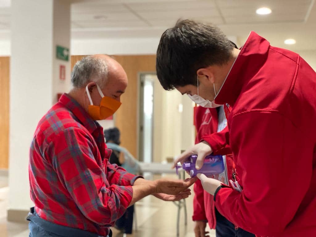 Colectiveros de Curicó fueron vacunados contra la influenza