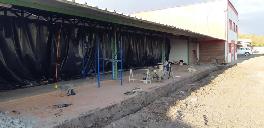 Curicó Unido amplía su gimnasio continuando con su modernización