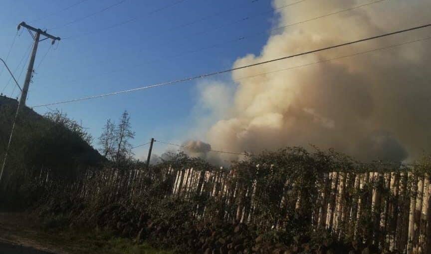 Formalizan a operario de Vialidad por causar incendio forestal en Cauquenes