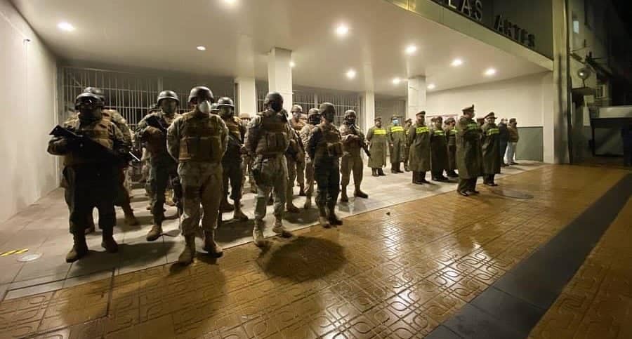 Ronda policial: 84 infractores al toque de queda durante fin de semana