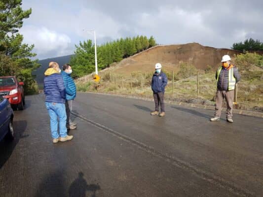 35 kilómetros de caminos serán pavimentados en Curepto