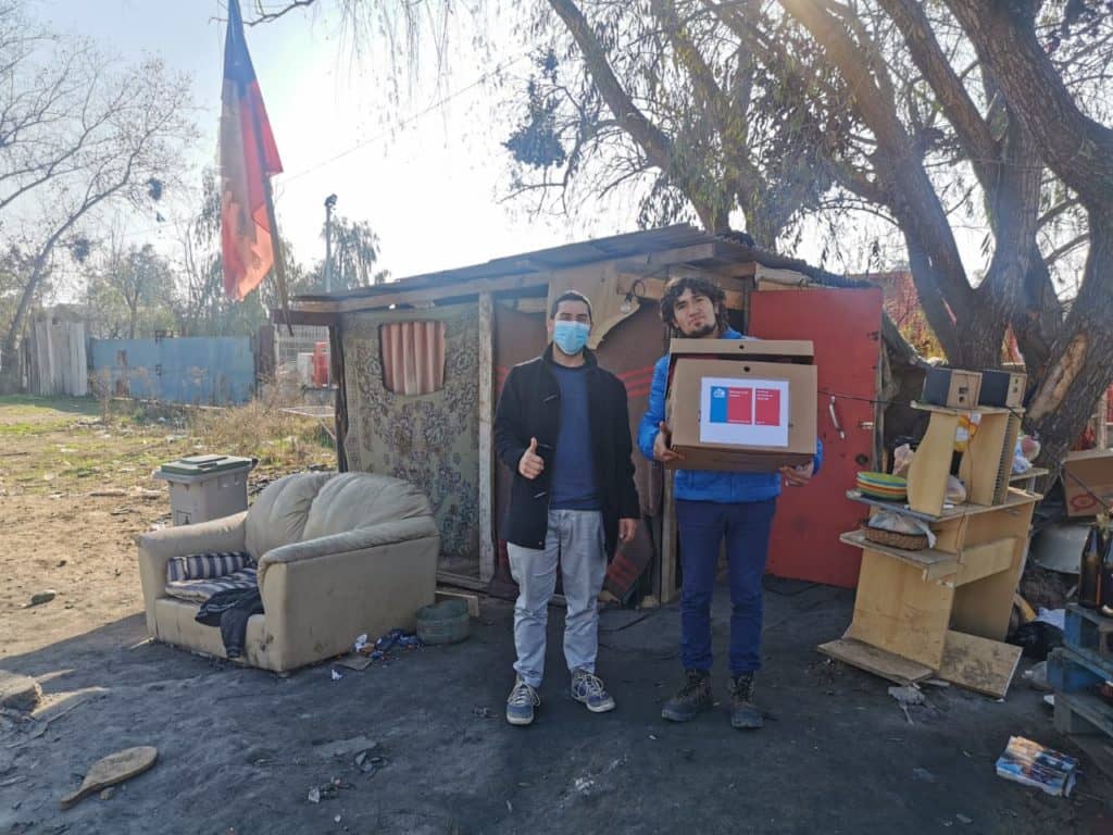 Mindep-IND realizó donación a campaña #ElMauleTeAbriga