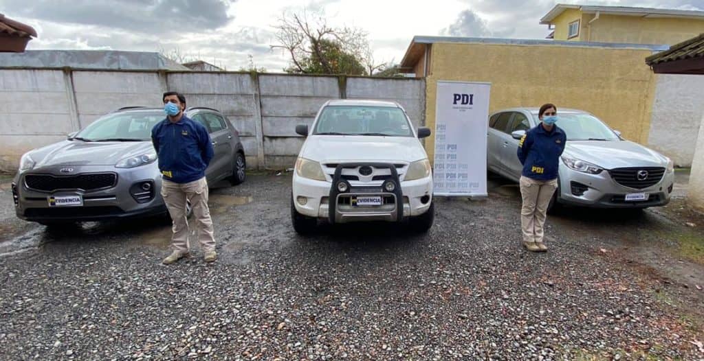 PDI desarticula dos bandas criminales en Curicó