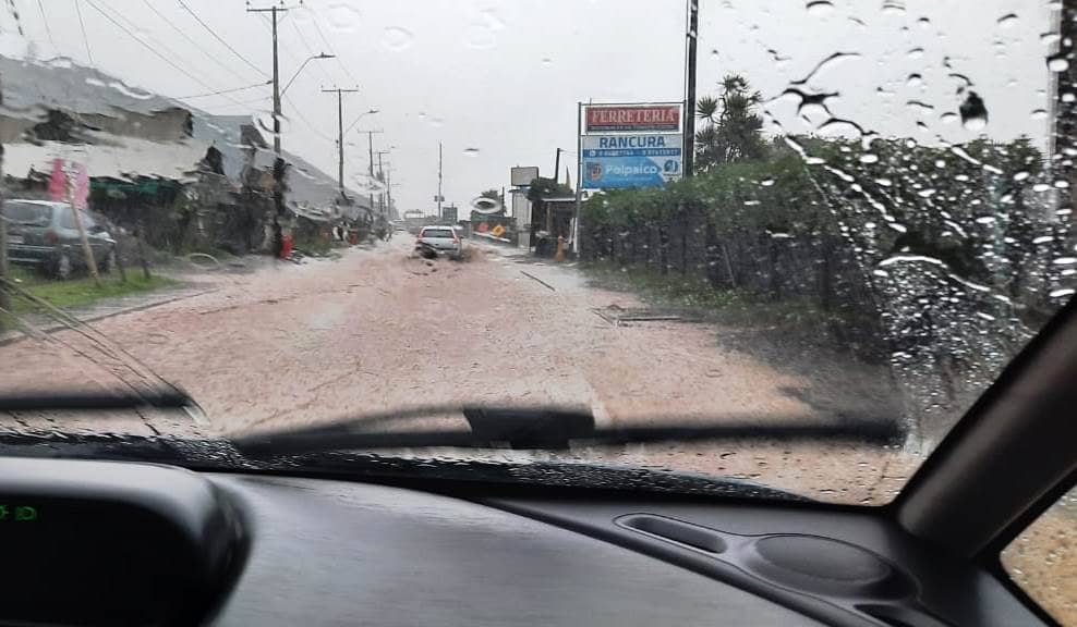 Costa curicana supera sin damnificados fuerte temporal de lluvia y viento