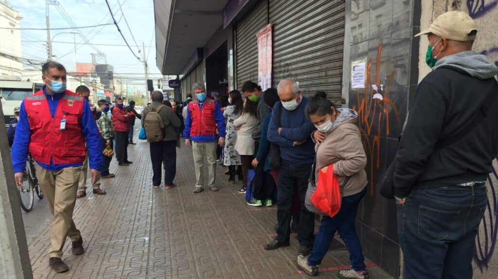 Más de 40 personas fueron infraccionadas por no usar mascarilla durante la cuarentena en Curicó