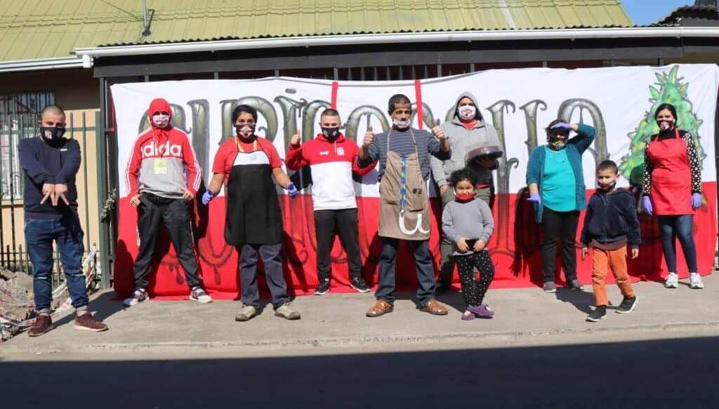 “Marginales” se la juega con entrega de alimentos a los curicanos
