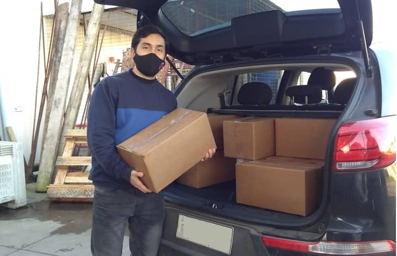 Carnes Guerra donó 100 kilos de carne a olla solidaria de Los Aromos en Curicó
