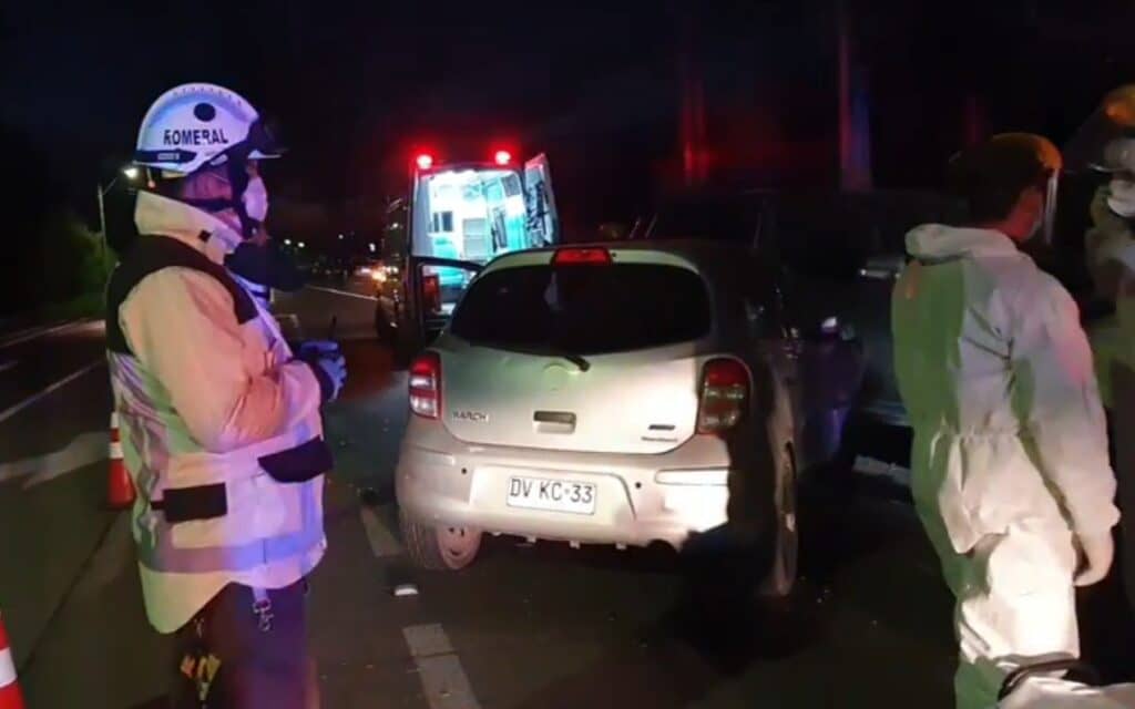 Dos accidentes de tránsito de alta energía se registraron en Curicó