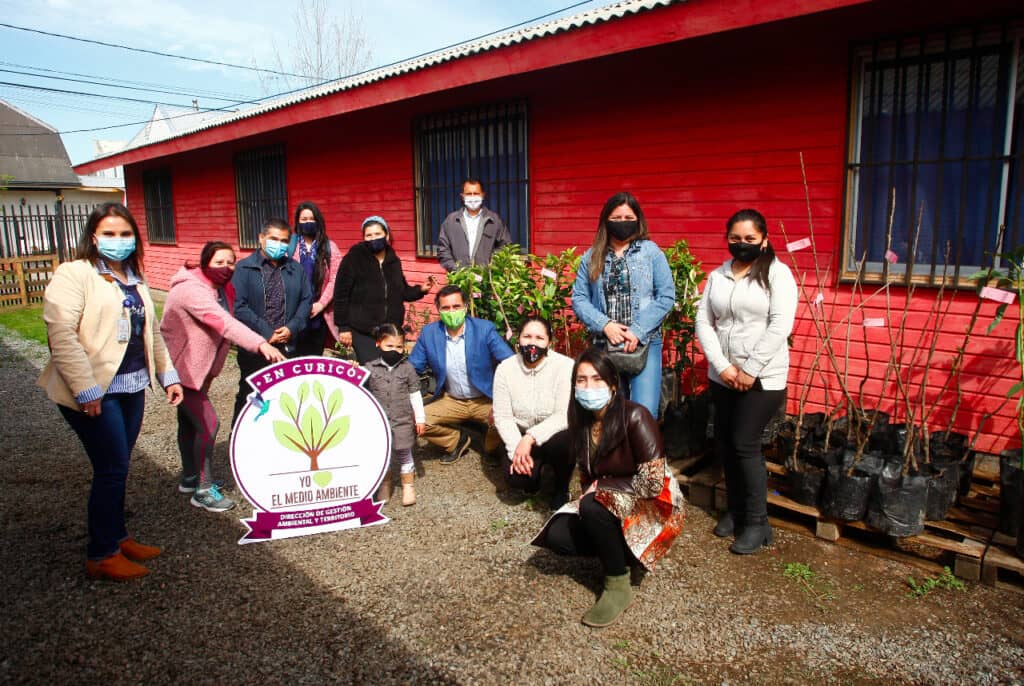 Municipio de Curicó retomó campaña “yo adopto un árbol”