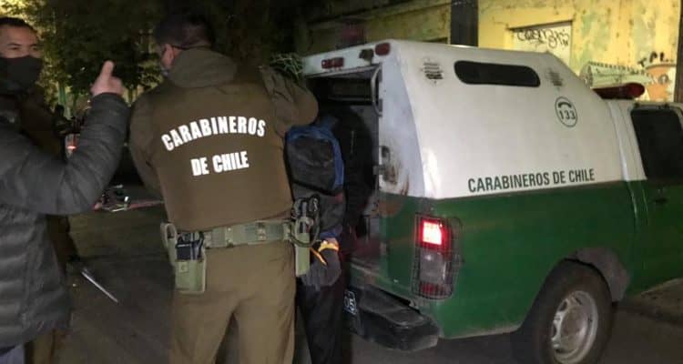 Robo frustrado a Banco Itaú en Talca dejó cinco detenidos