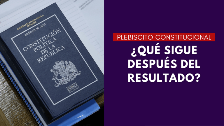 Plebiscito 2020: ¿Qué sigue después del resultado?