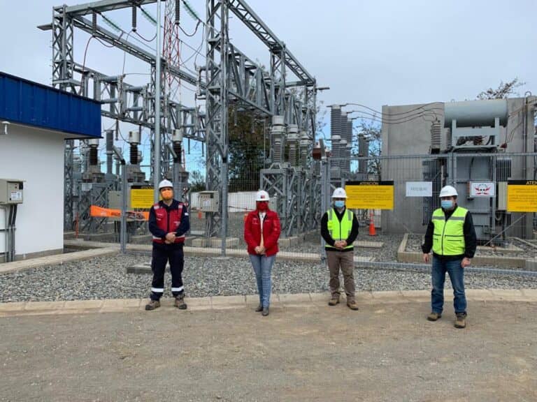 Desarrollan mejoras en obras de transmisión y distribución en ampliación de Subestación Panimávida