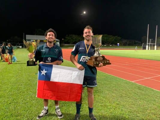 Curicano se tituló campeón en el rugby australiano