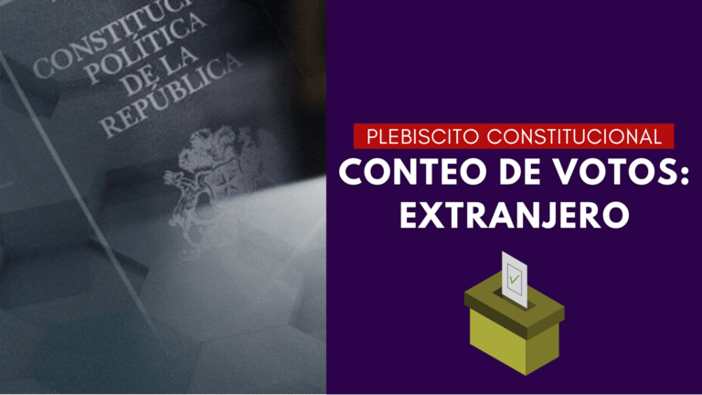 Voto en el extranjero: El Apruebo arrasó con el 87,46% de los votos