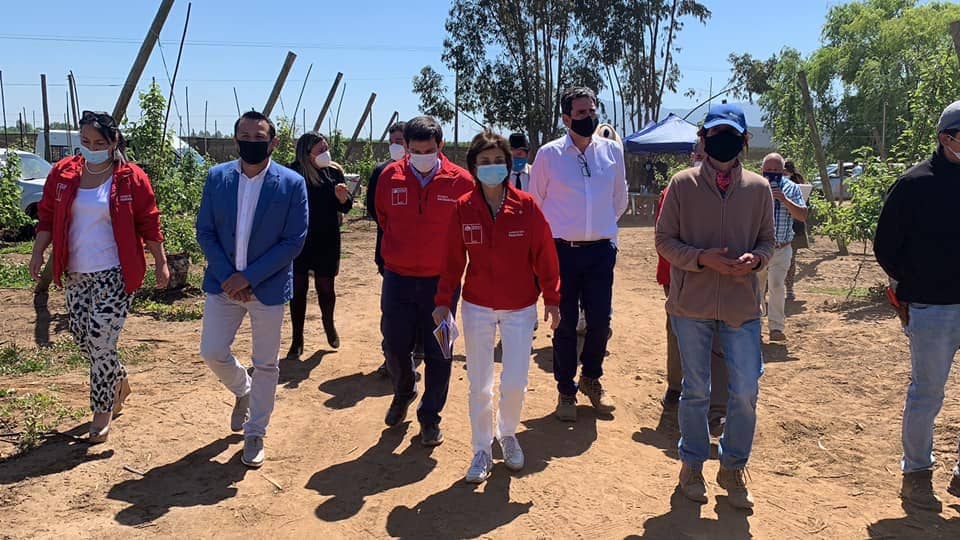 Autoridades lanzaron en Río Claro el protocolo "Trabajar la tierra en tiempos de Covid"