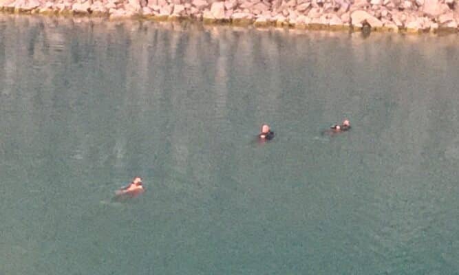 Rescatistas lograron recuperar cuerpo de hombre sumergido en laguna La Mina de Santa Cruz