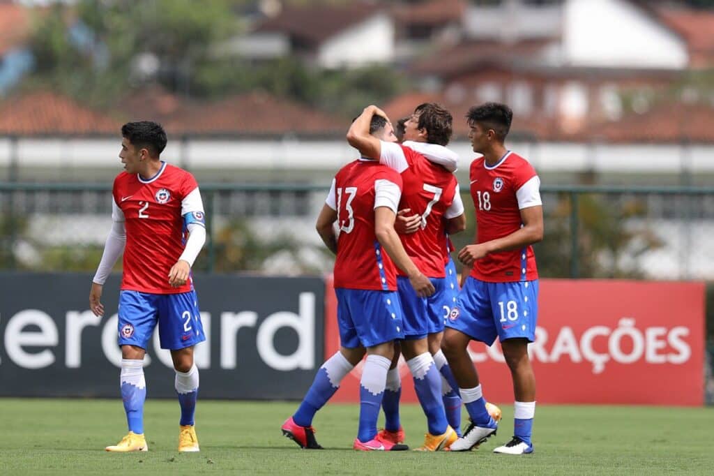 La Roja Sub 20 inicia con un triunfo torneo amistoso en la Granja Comary en Brasil