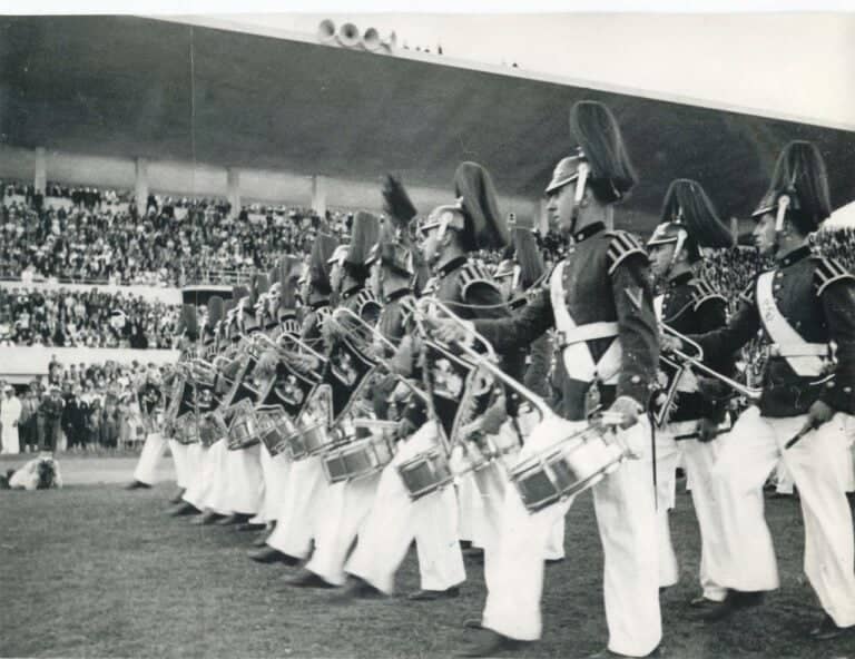 Hace 84 años: Rayén Quitral se lució en la inauguración del Estadio Nacional