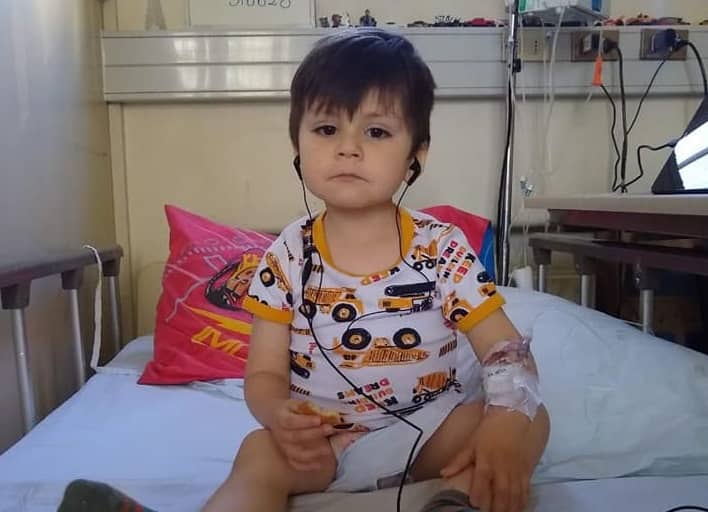 Campaña solidaria para niño curicano afectado por un cáncer al riñón
