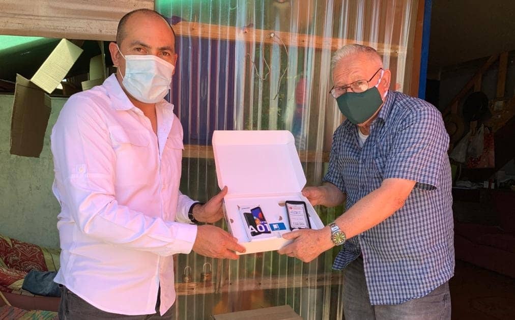 Campaña “Vamos Chilenos” concretó ayuda a adultos mayores de Hualañé