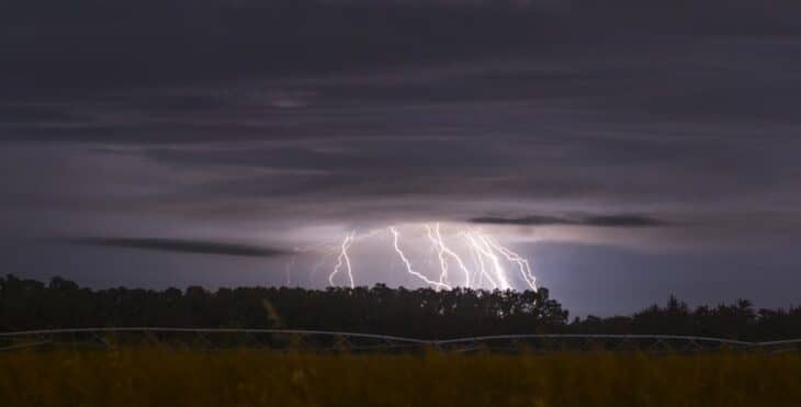SENAPRED declara alerta temprana preventiva regional del Maule por probables tormentas eléctricas