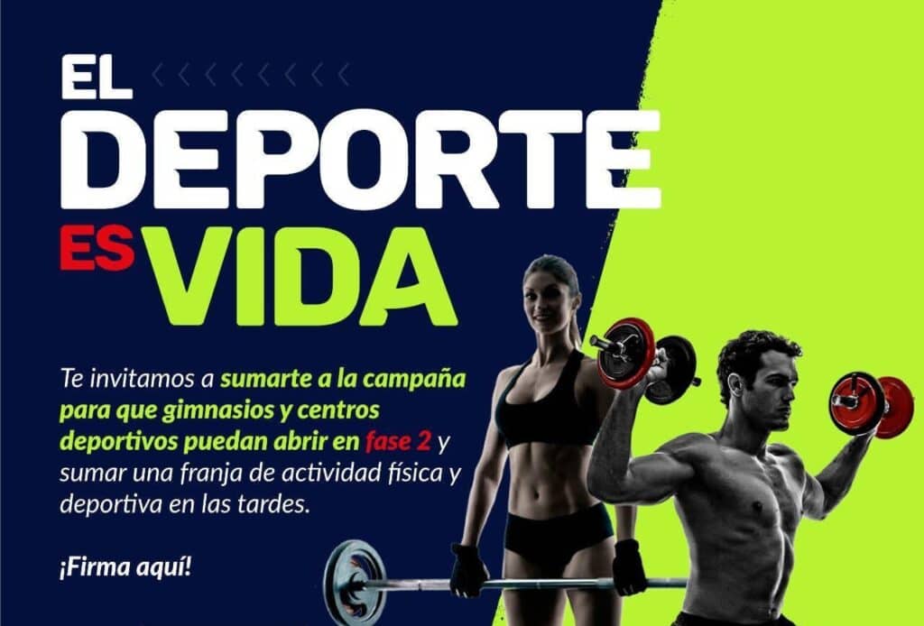 Agrupación de centros deportivos y gimnasios solicitan retomar la actividad en fase 2