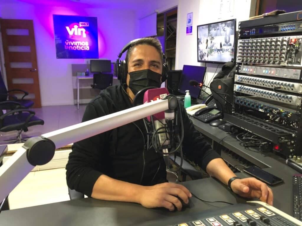 Alejandro Fuica representará a VLN Radio en la Fiesta de la Vendimia de Chile