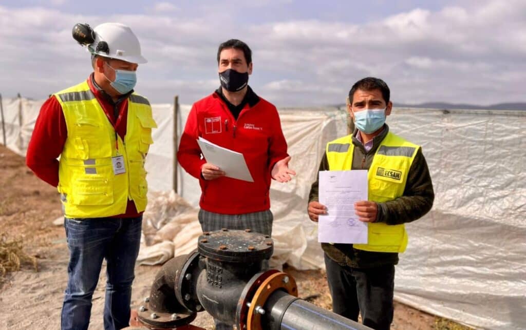 Construcción de estanque entregará agua potable a más de 130 hogares de Sagrada Familia