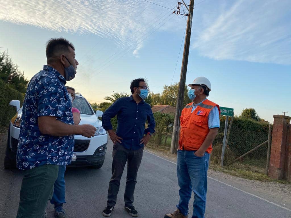 Vecinos de Rincón de Sarmiento tendrán soluciones viales