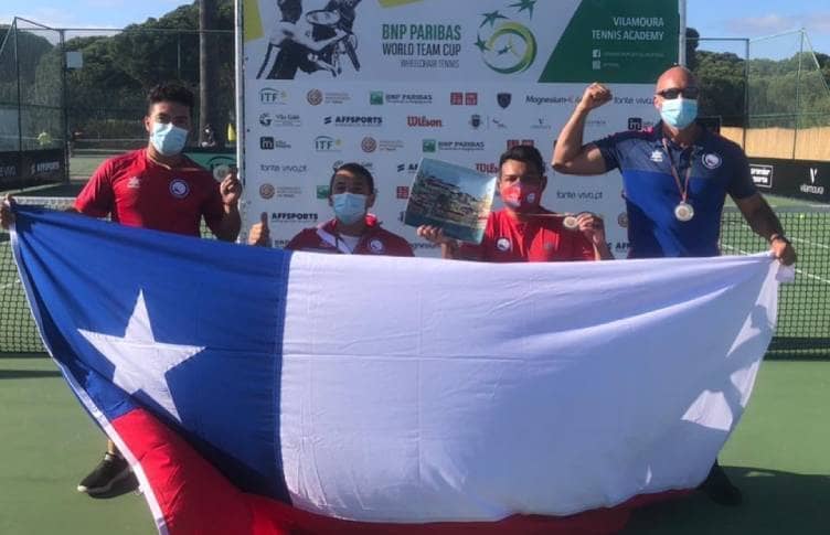 Chile clasificó al Mundial de Tenis en Silla de Ruedas a realizarse en Italia