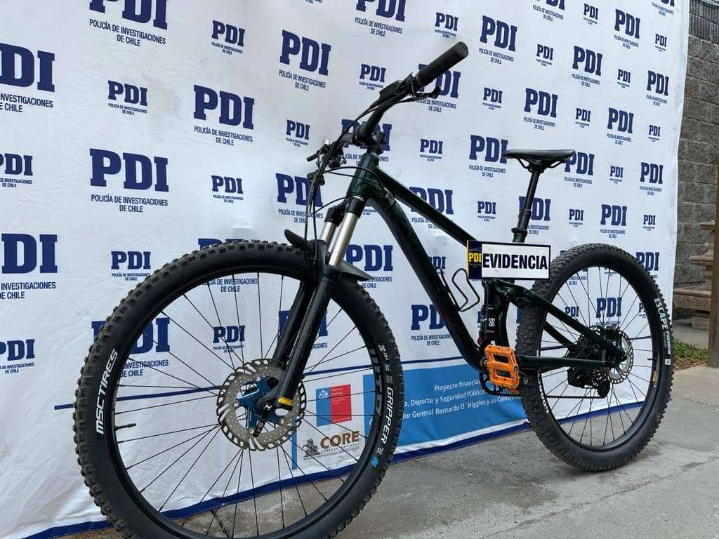 PDI encontró en Curicó bicicleta robada en comuna de Mostazal