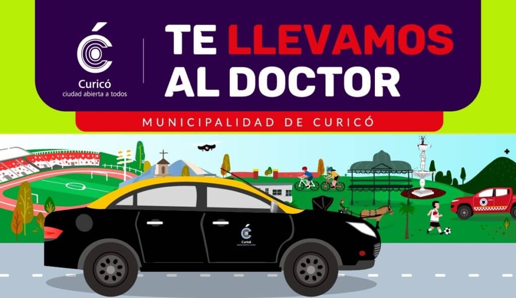 Programa “Te Llevamos Al Doctor” del Municipio de Curicó sigue realizándose en la comuna