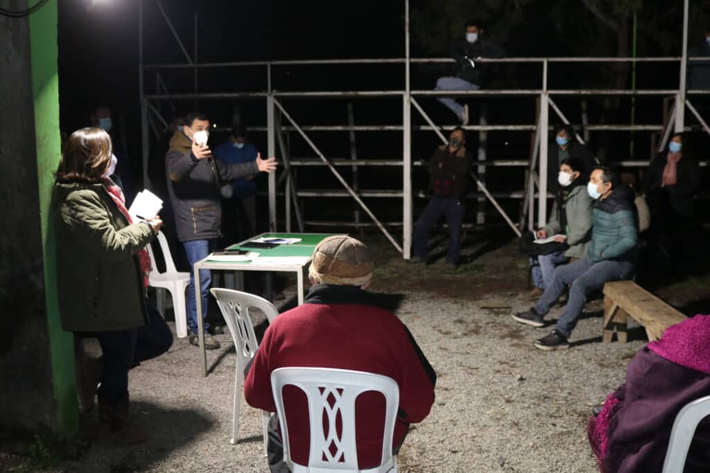 Vecinos de sector El Maitenal de Tutuquén se reunieron con alcalde de Curicó para abordar proyectos