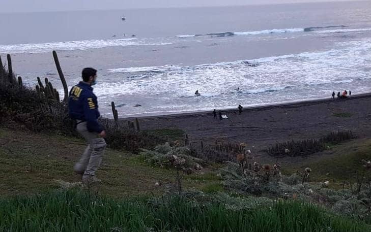 Encuentran cuerpo de uno de los pescadores artesanales desaparecidos hace seis días en Bucalemu