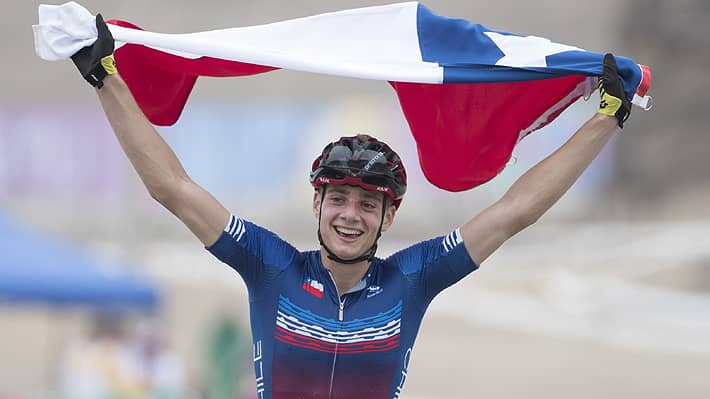 Martín Vidaurre se coronó campeón del mundo Sub 23 de mountainbike