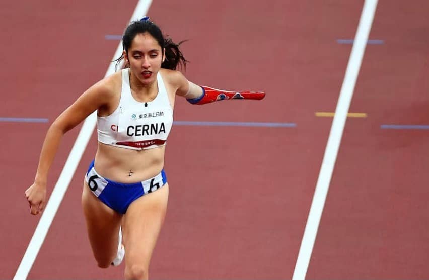 Amanda Cerna finalizó en el sexto lugar en los 400 metros de los Paralímpicos de Tokio 2020