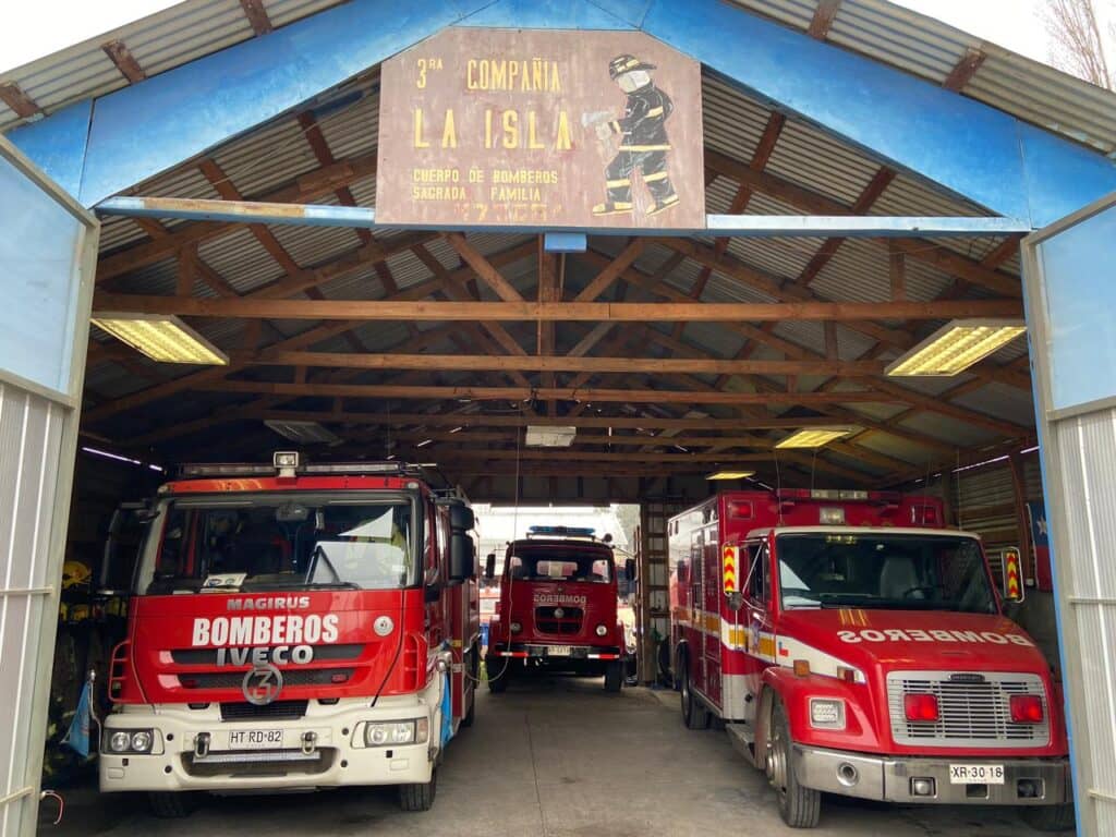 Comenzó a operar nueva unidad de rescate de Bomberos de Sagrada Familia en localidad de La Isla