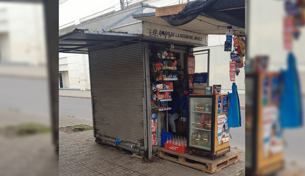 Carabineros detuvo a sujeto que robó en kiosco de Curicó tras identificarlo por cámaras de vigilancia